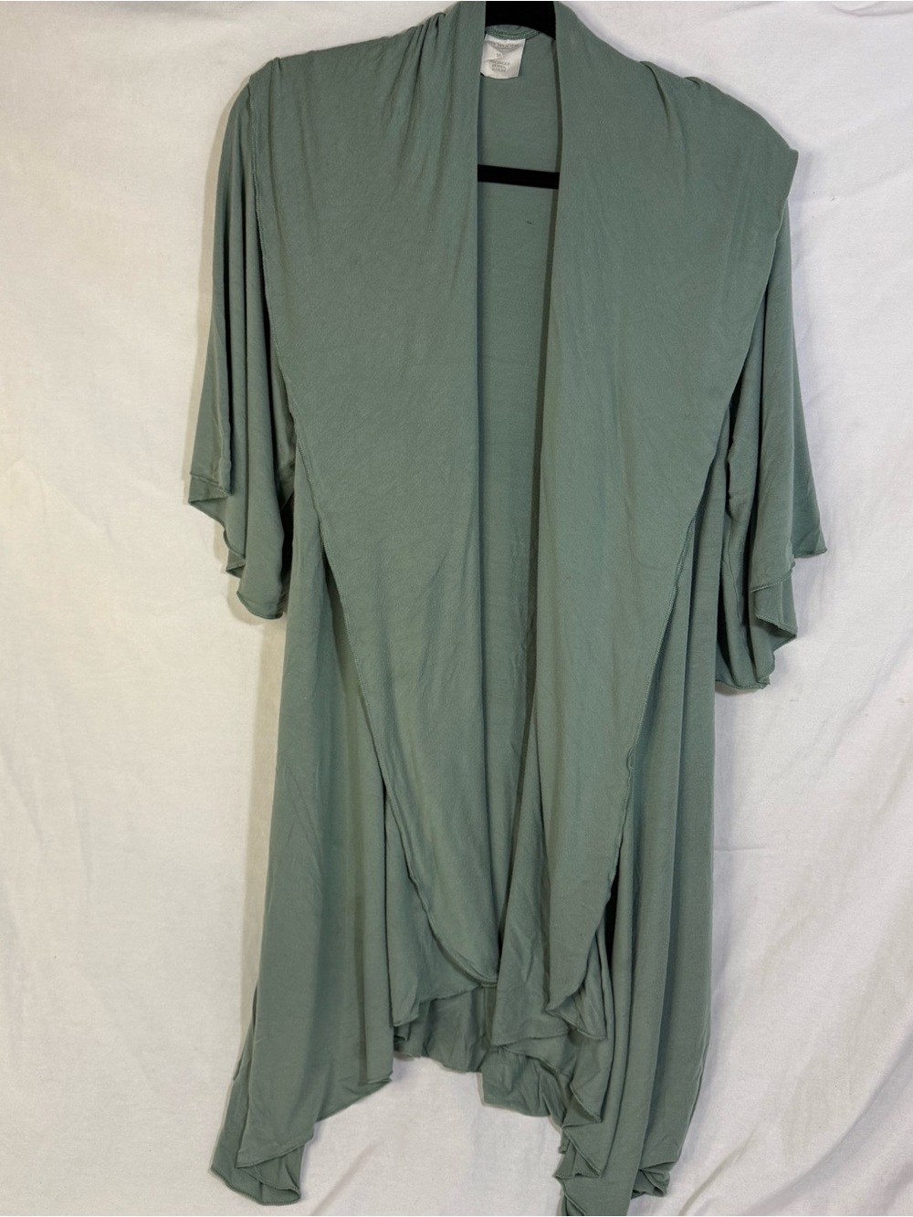 Kate Quinn The Woods Bamboo Robe M/L Sage Green - Picture 2 of 7